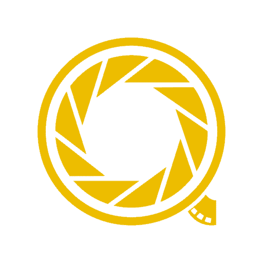 Q Filmz Media logo featuring vibrant colors and dynamic design, representing modern media and entertainment content. Perfect for showcasing a digital media company's branding and creative visuals.